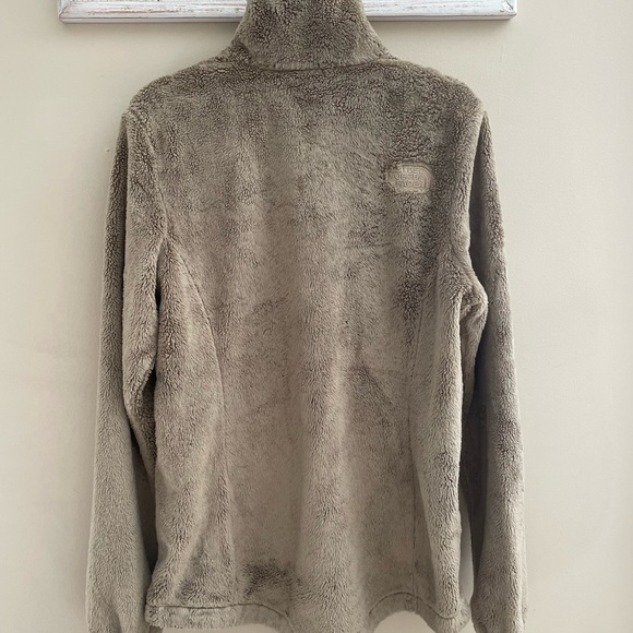 The North Face Women's Small Tan Osito Fleece Full Zip Jacket - Picture 4 of 5